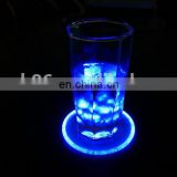 2015 Latest Design LED Colorful Coaster For Bar/Party New Year Gifts&Christmas