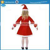 Girl's Novelty Santa Christmas Dress Set thumbnail-2