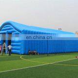 large long inflatable blue tent for exhibition party lawn event deocration