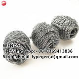 Kitchen cleaning ball stainless steel scourer