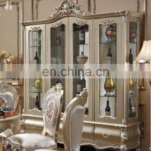 CBM 206 European Style Royal Champagne Silver Series Classic Dining Table Set thumbnail-5