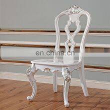French Style Antique Royal White Marble Dining Room Furniture Sets thumbnail-3