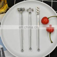 Trending Sale SS Variable Shapes Sticks Swizzle Melamine Drink Stirrers Cocktail thumbnail-3