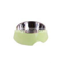 Top Quality Cats Dogs Eco Friendly Plastic Slow Feeder Stainless Steel Dog Bowl Logo thumbnail-4