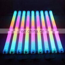 DMX LED Digital Tube IP65 Colorful LED Tube 8W RGB LED Tube thumbnail-1
