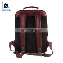 Wholesale Supplier of Top Quality Cotton Lining Modern Look Style Fashion Women Genuine Leather Backpack Bag thumbnail-3