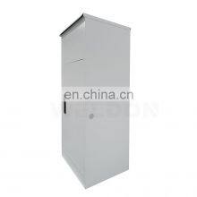 Stainless Steel Freestanding Floor Lockable Drop Slot Mail Box With Parcel Compartment thumbnail-5