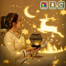 Sky Star Projector Christmas Night Light Smart Projector Light Star Ga Laxy Projector Smart Home Lights thumbnail-5