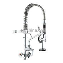 Pre-Rinse Shower Short Height Double Lever, Single Hole, Deck Mount - 4.50 GPM Spray Valve in Beat Price From Manufacture thumbnail-4