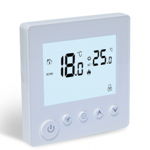 High Power 25A Electric Floor Heating Temperature Controller Wall Mounted Boiler Water Floor Heating Temperature Controller With Linkage thumbnail-2