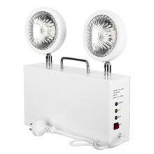 2×3W Wall Mounted Battery Backup Dual Head Twin Spot LED Emergency Light thumbnail-1