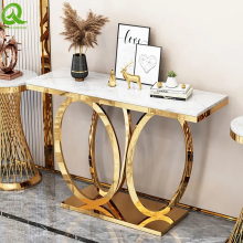 Stainless Steel Console Table Luxury Marble Console Table Modern Console Tables For Home