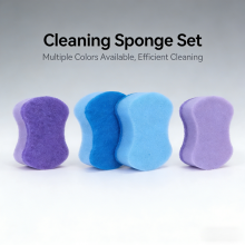 Colored Sponge Kitchen Cleaning Dish Washing Scrub Sponge Pad for the Kitchen Wholesale thumbnail-1