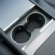 25 TMY Juniper / TM3 Highland / TMS / TMX CONSOLE Cup Holder Mats, Black thumbnail-1