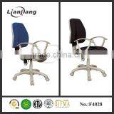 Modern Fabric Chair / Plastic Back Chair With Wheel thumbnail-1