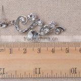 New Wedding Bride Rhinestone Crystal Necklace Set Wholesale thumbnail-3