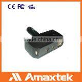 OEM 3 Port QC2.0 1Cigarette Socket Car Charger for Mobile Phone and Tablet