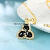 2016 new design large rhinestone necklace vintage chains necklace