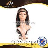 100% Virgin Indian Hair Human Hair Full Lace Wig thumbnail-1