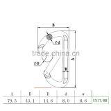 Wholesale High Quality Capacity d Type Aluminum Hook thumbnail-2