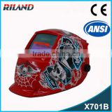Riland Tech Professional Funny Welding Helmet auto darkening custom batman welding helmet