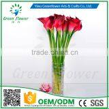 2016 PVC Calla Lily Artificial Flowers Real Touch Home Decorative Flowers Wreaths Flowers Gift for Wedding Party Decoration thumbnail-5