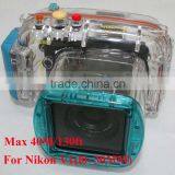 Digital Waterproof Camera Case for Nikon V1(l0~30MM), 40m/ 130ft Depth Underwater Camera Housing, Nikon Waterproof Camera Case