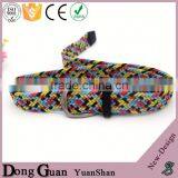 2016 Hot Sale Colored Fashion Canvas Belt Straps Double d Ring Braided Belts Classical thumbnail-5