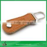 Sinicline Leather Zipper Puller With Debossed Brand Logo