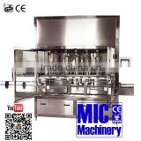 Micmachinery liquid filling machine manufacturer volumetric piston filler round bottle filling capping machine