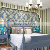 Vintage Style Embossed Italian Breathable Wallpaper for Room