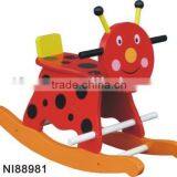 Kids Furniture Wooden Rocking Horse thumbnail-1