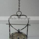 French Garden Antique Cast Iron Bird Feeder