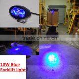 Blue Forklift Led Light Warehouse Safety Warning Lamp Spot Offroad Race 12v 48V thumbnail-6