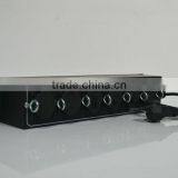 6 Channel Electrical Power Console Audio Mixer DMX Digtal Lighting Console thumbnail-4