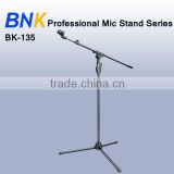 good quanlity music zinc alloy black Microphone stand BK-135