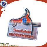 Horse Shaped Metal Soft Enamel Badge thumbnail-1