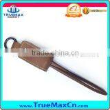 PU Leather Key Chain Type USB Cable For IPhone thumbnail-4