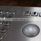 Vandal Proof Metall Keyboard With Trackball and Integrated EPP thumbnail-5