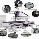 9KW Italy HSD Spindle 8 Tools Auto Tool Change CNC Router for Furniture Production thumbnail-4