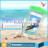 High quality water resistant cell phone bags PVC waterproof mobile phone bag for iphone