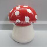 Customization Antique Ceramic Mushroom Biscuit Jar thumbnail-1