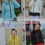 Ladies Wholesale Brand Names Stock Clothes/stock Women Jacket/candy Color Jacket