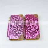 Elegant PU Leather Woman Bling Wallet Laides Latest Handbag Purse thumbnail-3