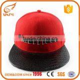 2016 New Design Snapback Cap Blank Corduroy Flat Brim Snapback Cap thumbnail-6