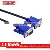 3m High Speed 15 Pins 3+4 Male to Male for Monitor Extension VGA Cable thumbnail-2