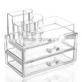 C38 Acrylic Makeup Make Up Lipstick Display Stand Holder Cosmetic Storage with draw