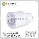 High Quality UNIQUE for Advanced User Lamp Bulb Sharp COB CRI 85Ra CCT Options Dimmable GU10 8W LED Spotlight GU10