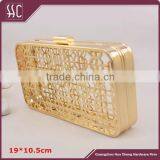 Metal Gold 7.4*4inch Square Box Clutch Frame thumbnail-1
