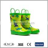 Fashion Best Selling Green Cute Latest Rubber Shoes Girls thumbnail-1